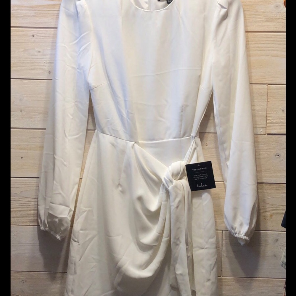 Brand new white lulus dress